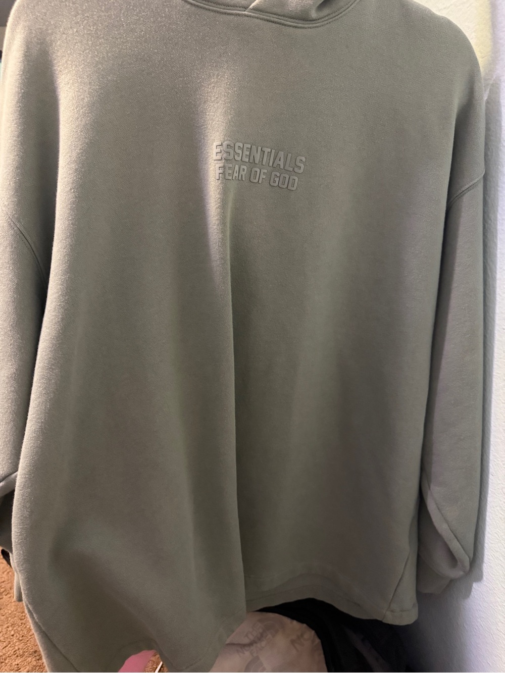 Essentials Crewneck Sweatshirt in Olive